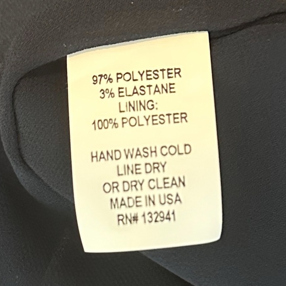 Amanda Uprichard Botanical Floral Tropical Wrap Bell Sleeve Dress Navy Multi S - Picture 8 of 11